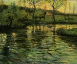 Ernest Lawson - Conneticut escena del río