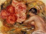 Pierre-Auguste Renoir - Rosas y el Estudio de Gabrielle