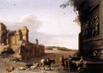 Cornelis Van Poelenburgh - Las ruinas de la antigua Roma