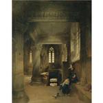 David Roberts - Interior de la capilla Rosslyn