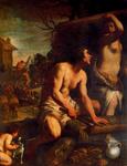 Guido Reni - La construcción del Arca de Noé