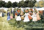 Maurice Brazil Prendergast - Anillo alrededor de la Rosa