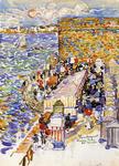 Maurice Brazil Prendergast - Rising Tide, Saint-Malo