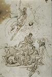 Salvator Rosa - Resurrección de Cristo una