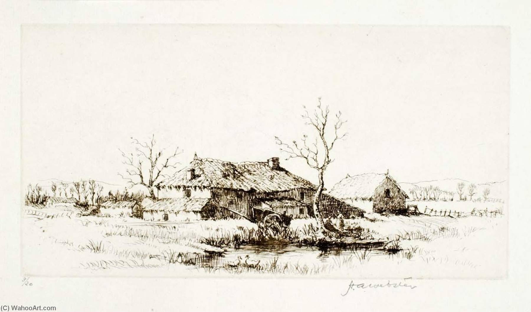 Grabados De Calidad Del Museo La Casa Savario, 1959 de Herman Armour